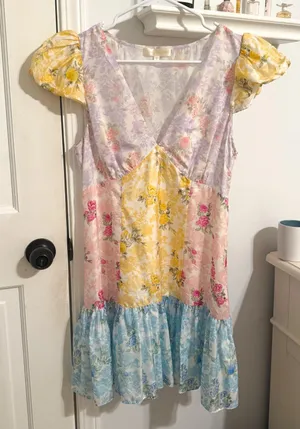 Love Shack Fancy Dress Floral thumbnail 1