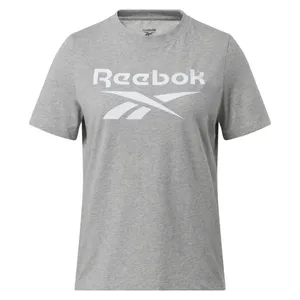 NEW Reebok Womens Graphic Identity T-Shirt Tee II7743 Medium Heather Gray XL thumbnail 1