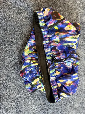 Fabletics Women's Athletic Running Shorts Blue Multi Color thumbnail 5