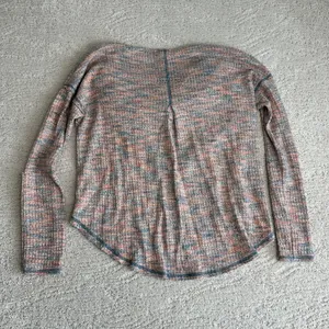 Women's Free People Small Misty Waffle‎ Cole Neck Thermal Long Sleeve Pullover thumbnail 7
