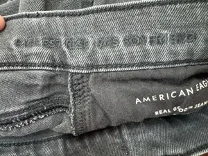 American Eagle Grey Highest Rise 90s Boyfriend Jeans Size 4 thumbnail 6