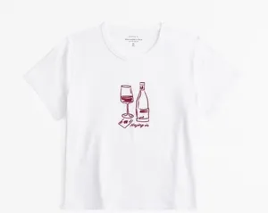 Abercrombie “Staying In” Baby Tee thumbnail 1