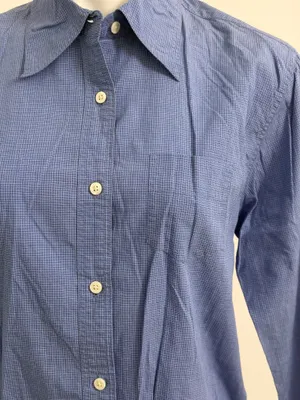 Banana Republic Micro Check Dress Shirt thumbnail 2