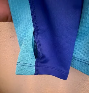 The North Face Women's Blue & Light Blue Quarter Zip Pullover Athletic Jacket thumbnail 9
