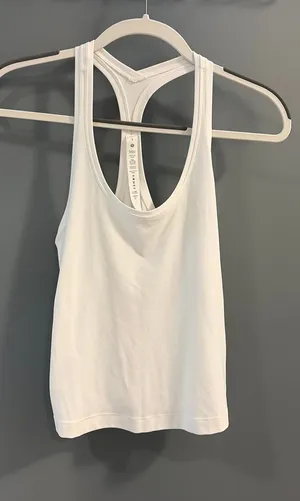 Lululemon white tank top thumbnail 1