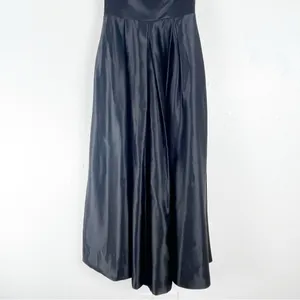 LANTING Bride Classic Black Off Shoulder Side Zip Maxi Dress Wedding Gala Event thumbnail 8