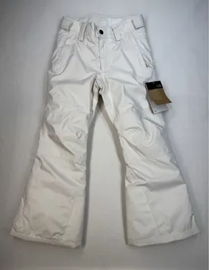The North Face Girls' Freedom Insulated Snow Pants White Dune Medium 10 NWT thumbnail 1