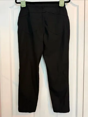 lululemon athletica Black Straight-Leg Women's Pants thumbnail 2