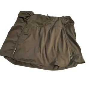 Athleta XL Brown Ruched Active Skort With Built-In Shorts &‎ Side Slits thumbnail 2