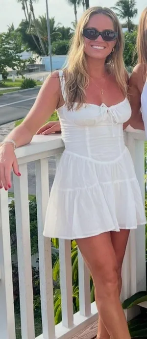 Edikted White Mini Dress thumbnail 1