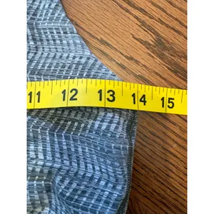 Lululemon Energy Bra Womens 8 Grey/ Green Herringbone Strappy Back Sports Bra thumbnail 3