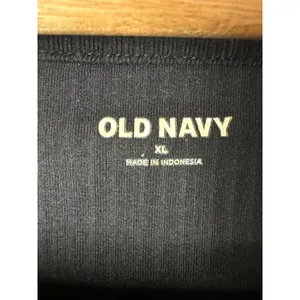 Old Navy Black Square Neck Ripped Long Sleeve‎ Size XL thumbnail 4