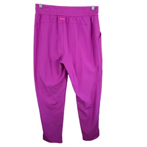 Med‎ Couture Energy Womens Jogger Scrub Pants Magenta Workwear Lightweight Small thumbnail 2