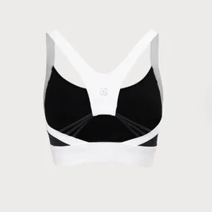 Berlook Black Contrast U Neck Sports Bra - High Support 48 thumbnail 9