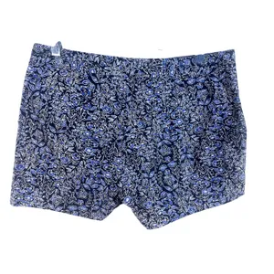 Banana Republic Shorts Womens 6 Blue Excellent Floral Hampton Fit Stretch Cotton thumbnail 2