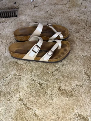 Birkenstock Mayari Graceful Pearl White Sandals Womens 39 US 8-8.5 Regular thumbnail 2