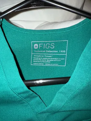Figs Hunter Green Scrub Set XXS Catarina & Kade Cargo thumbnail 4