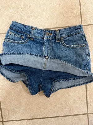 Zara denim skort  thumbnail 4