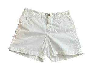 Gap Womens White 5 Inch Khaki Shorts Size 4 Stretch Cotton Twill Casual Summer thumbnail 1