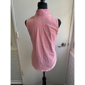 Tommy Bahama Aubrey IslandZone Zip Neck Shirt Small Golf Polo athleisure thumbnail 3