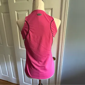 Under Armour Women’s HeatGear Tank Top Pink Small Polyester thumbnail 2