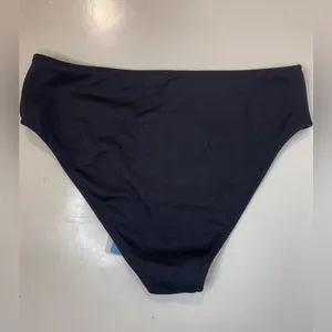 Cupshe NWT‎ Women’s Black Bikini Bottom High-Cut Swimwear Size M thumbnail 3