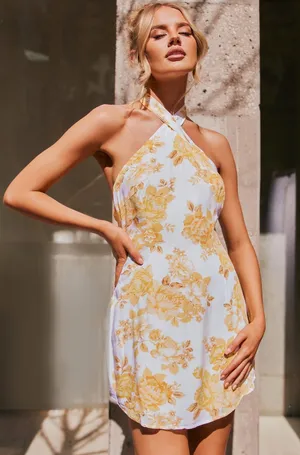 Hello Molly Halter dress thumbnail 1