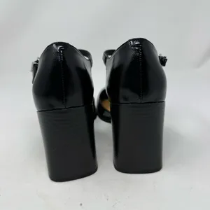 Nine West J Rett Mary Jane T Strap Block Heel Black Size 9 thumbnail 5