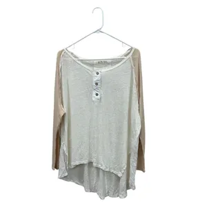 Free People We the Free Grand Slam Henley top size M thumbnail 4
