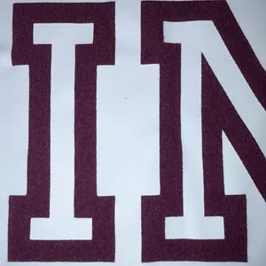 VS PINK Casual Logo Tee - Relaxed Crewneck T-Shirt Plum & White Colorblock thumbnail 3