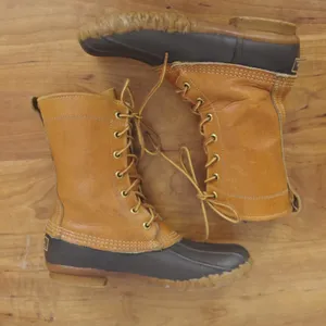 Vintage Ladies' LL Bean 7 Eyelet Maine Hunting Boots SIze 7 thumbnail 7