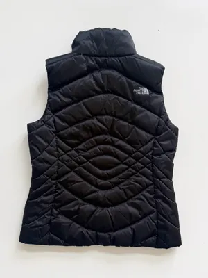 The North Face Aconcagua 550 Quilted Goose Down Puffer Vest Black Size Small thumbnail 3