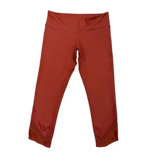 Alo Yoga Sz Medium Edge Sunbaked Capri Airbrush Crop Leggings Burnt Orange Pants thumbnail 3