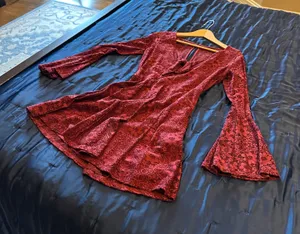 Red Lace Dress thumbnail 1