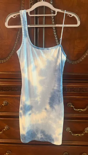 Superdown Baby blue cloud dress by Revolve thumbnail 1