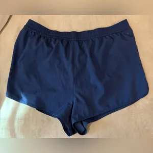 2 PINK Victoria's Secret Dark Blue &‎ Green Athletic Shorts Size XL thumbnail 2