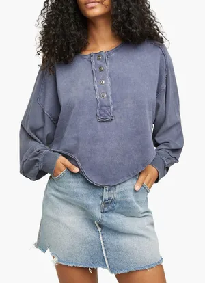 Free People Melodi Henley thumbnail 1