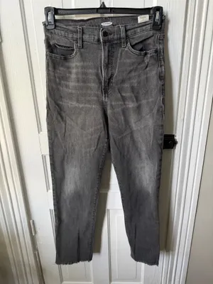 Black Old Navy Distressed Jeans thumbnail 1