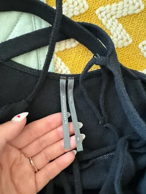 Anthropologie Black Cut Out Mini Dress thumbnail 8