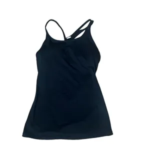 Fabletics Women's Black Athletic Tank Top Strappy Back Size L thumbnail 4