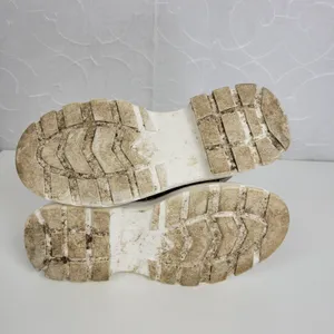 Jane Quilted Just Fab Womens Boots Sz 7‎ Brown Ankle Cut Lace-Up Platform Heels thumbnail 5