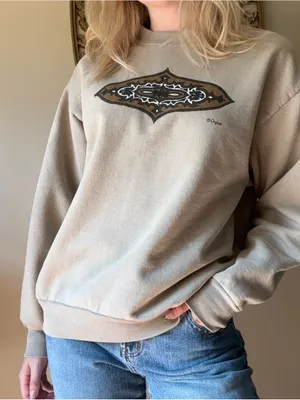 Jerzees Vintage Western Style Crewneck Sweatshirt thumbnail 7