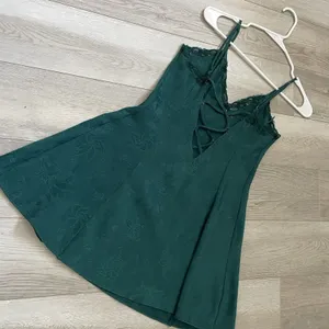 Victorias Secret Dress floral lace slip womens Green (xsmall) gold label vintage thumbnail 4