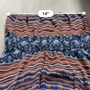 Anthropologie Maeve Urcos Handkerchief Geometric Print Strapless Dress Size‎ S thumbnail 9