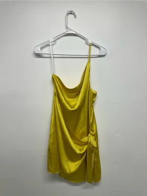 Lovers + Friends Karen Mini Dress - Yellow - Small thumbnail 6