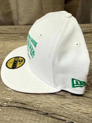 Denim tears White and Green Cap size 7 1/8 NWT thumbnail 4