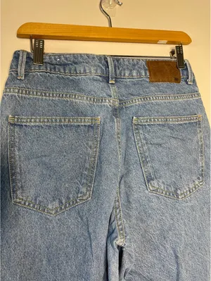 Zara Z1975 High-Waisted Front Seam Wide-Leg Jeans Minimalism thumbnail 2