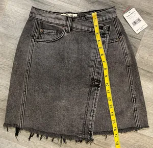 Free People NWT sulphor black skirt size 24 thumbnail 6