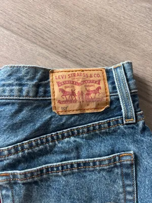 Levi’s Jean Shorts 501 Denim thumbnail 4