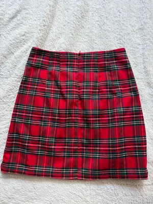 Vintage brandy Melville red skirt thumbnail 3